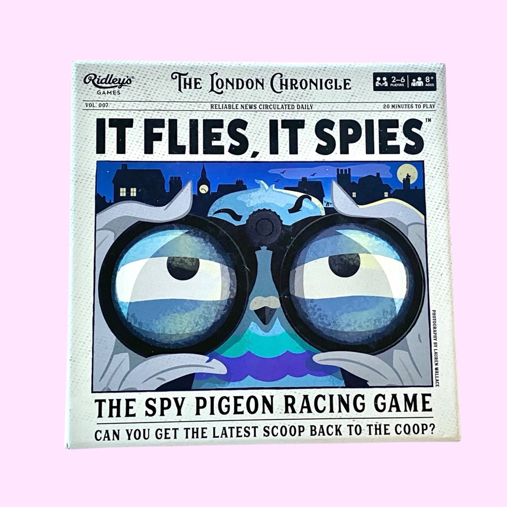 NWT Sealed It Flies, It Spies Game by Ridley's Games